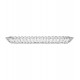 Bandeja De Vidro Adely Decor 38 x 17,5 x 3,5cm